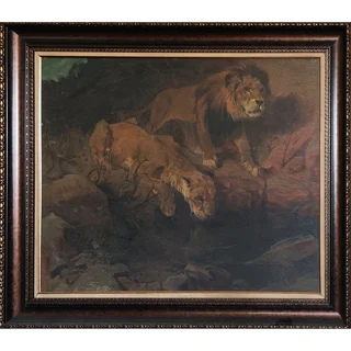 اثر رنگ و روغن استاد حسن رزمخواه